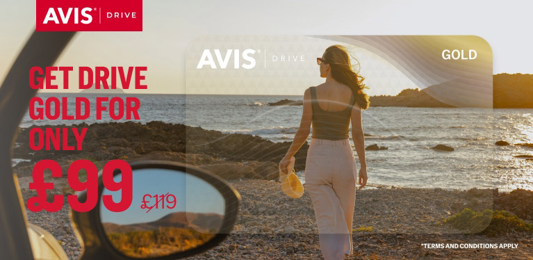Limited time: Get Avis Drive Gold for just £99