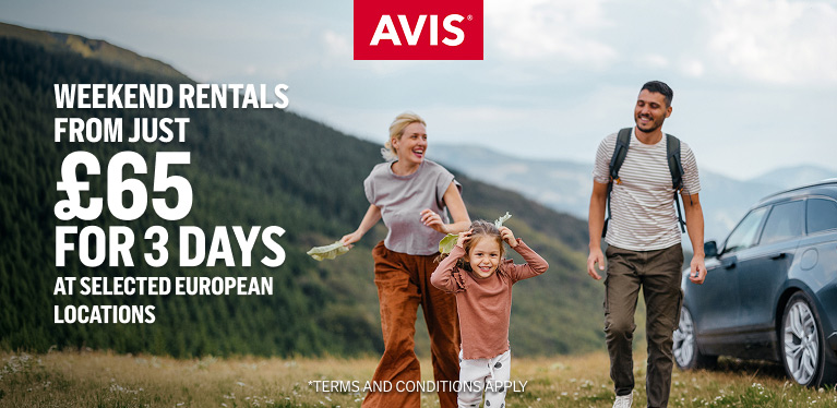 Escape with long weekend​ rentals from just £65