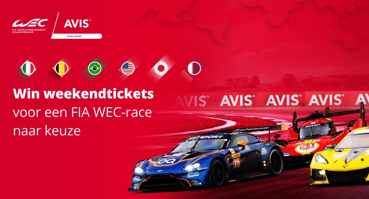 Avis Preferred-leden kunnen FIA World Endurance Championship-tickets winnen