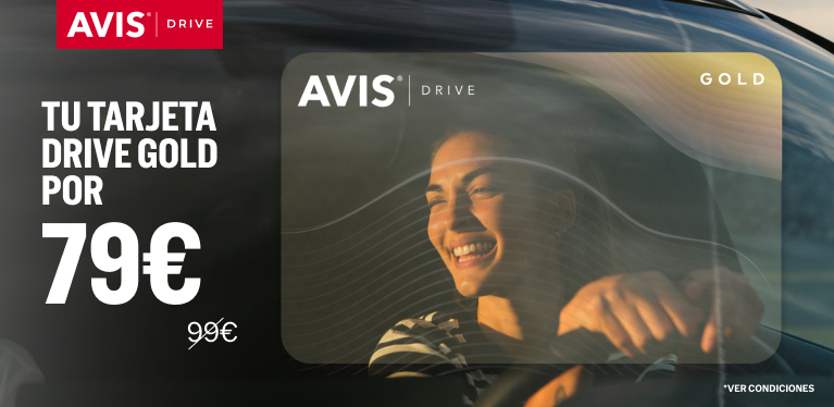 Por tiempo limitado: Avis Drive Gold por solo 79€