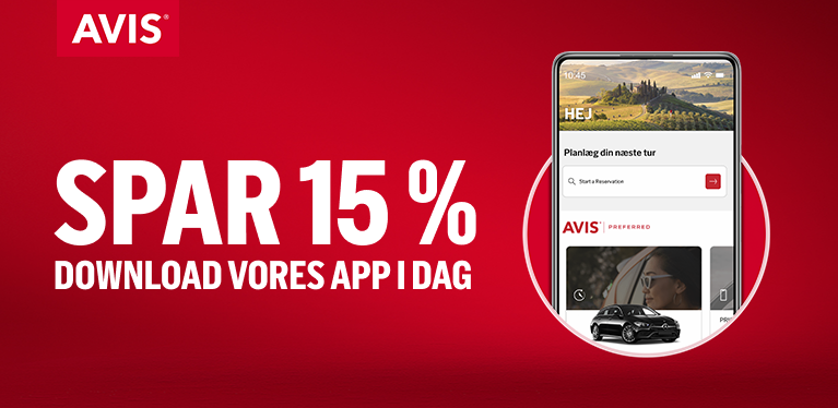 Globalt rejsetilbud – 15% rabat for brugere af Avis-appen