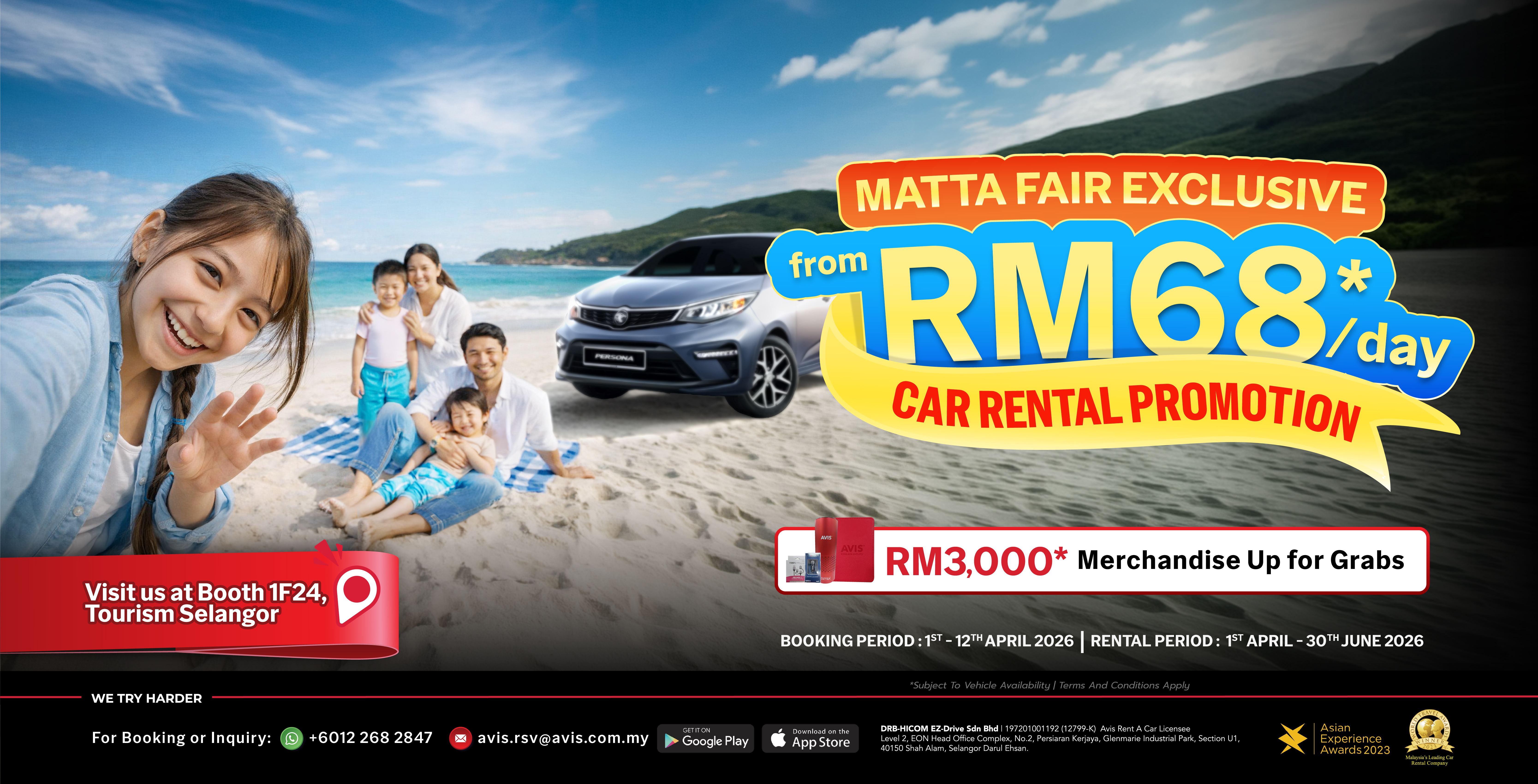 MATTA Fair Car Rental Promotion 2026