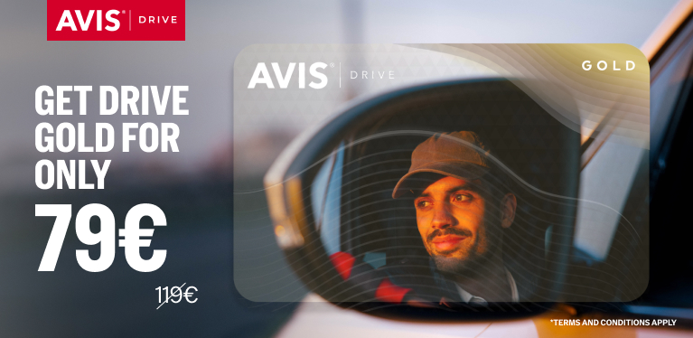 Limited time: Get Avis Drive Gold for just €79