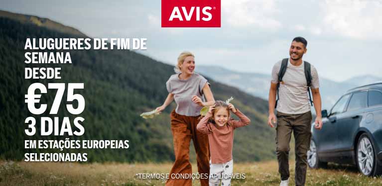 Alugueres de fim de semana a partir de 75 €