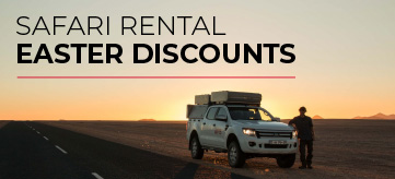 SAFARI RENTAL DISCOUNTS THIS EASTER