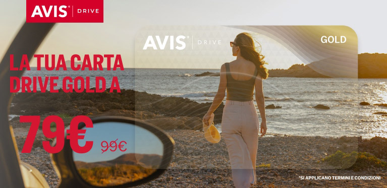 Offerta limitata: Avis Drive Gold per soli 79€