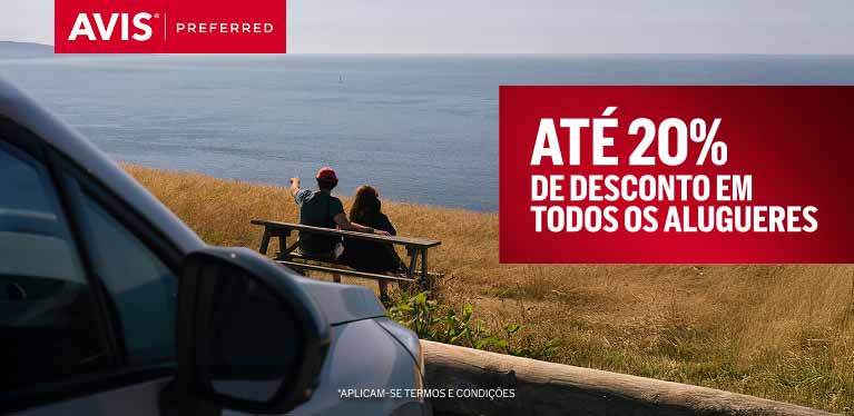 Os membros do nosso programa de fidelização GRATUITO têm 20% de desconto em alugueres na Europa