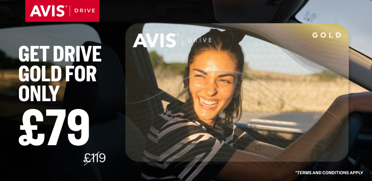 Limited time: Get Avis Drive Gold for just £79