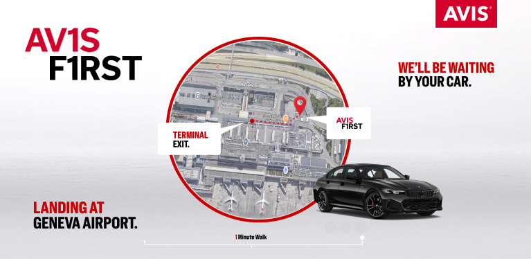 Rent Avis First at Nice Airport
