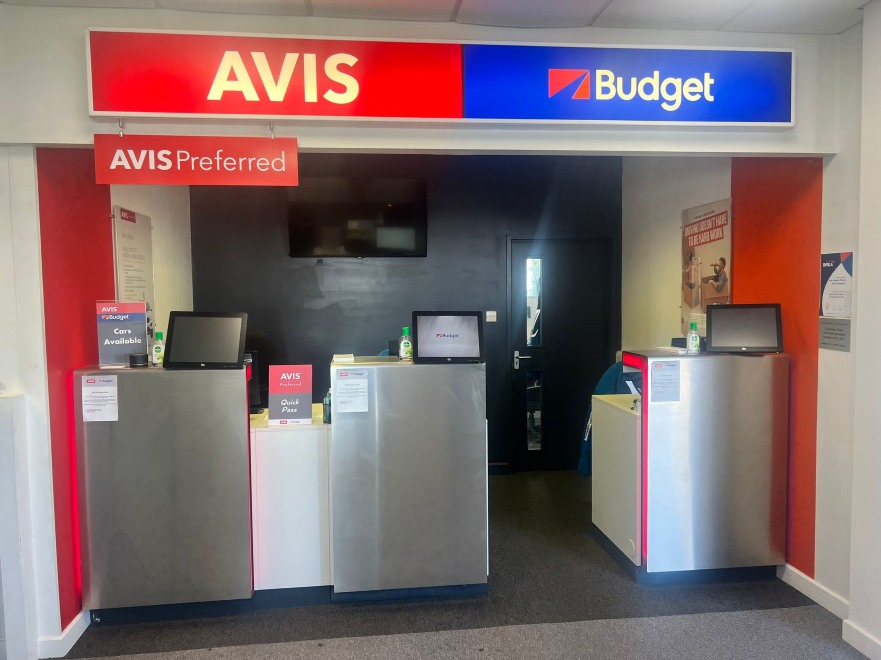 Avis Car Rental from Exeter Airport