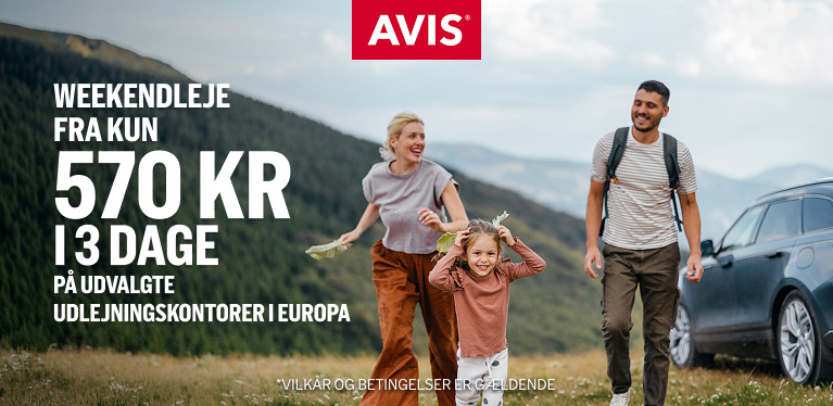 Tag af sted på en lang weekend fra kun 75 €