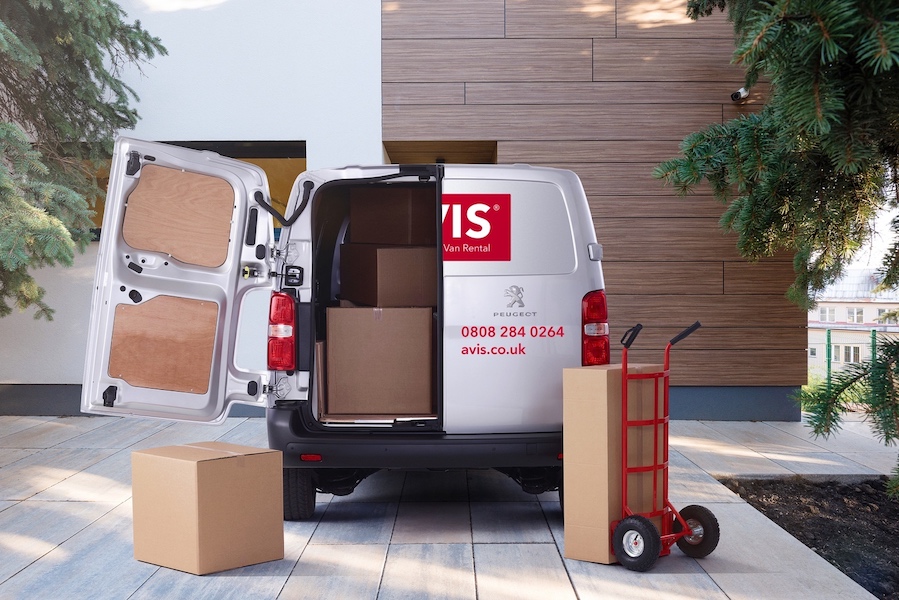 What do you need to move, in an Avis van?