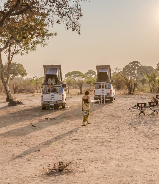 Self drive safari hire in South Africa